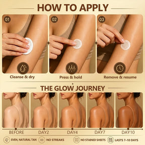 GlowNeedle – Sunless Instant Tanning Microneedle Patch