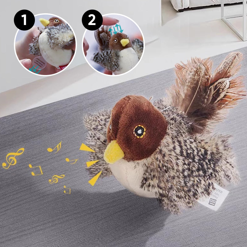 HuntFlap – Interactive Bird Cat Toy