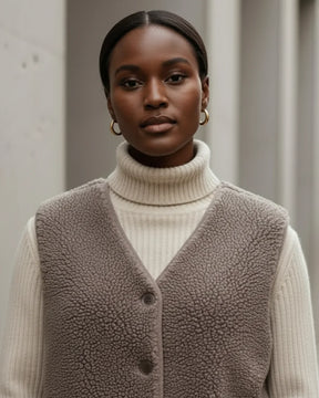 Solene™ – Parisian Wool Cardigan for Effortless Elegance
