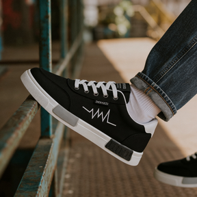 Pulseway — Canvas Sneaker with Heartbeat Detail