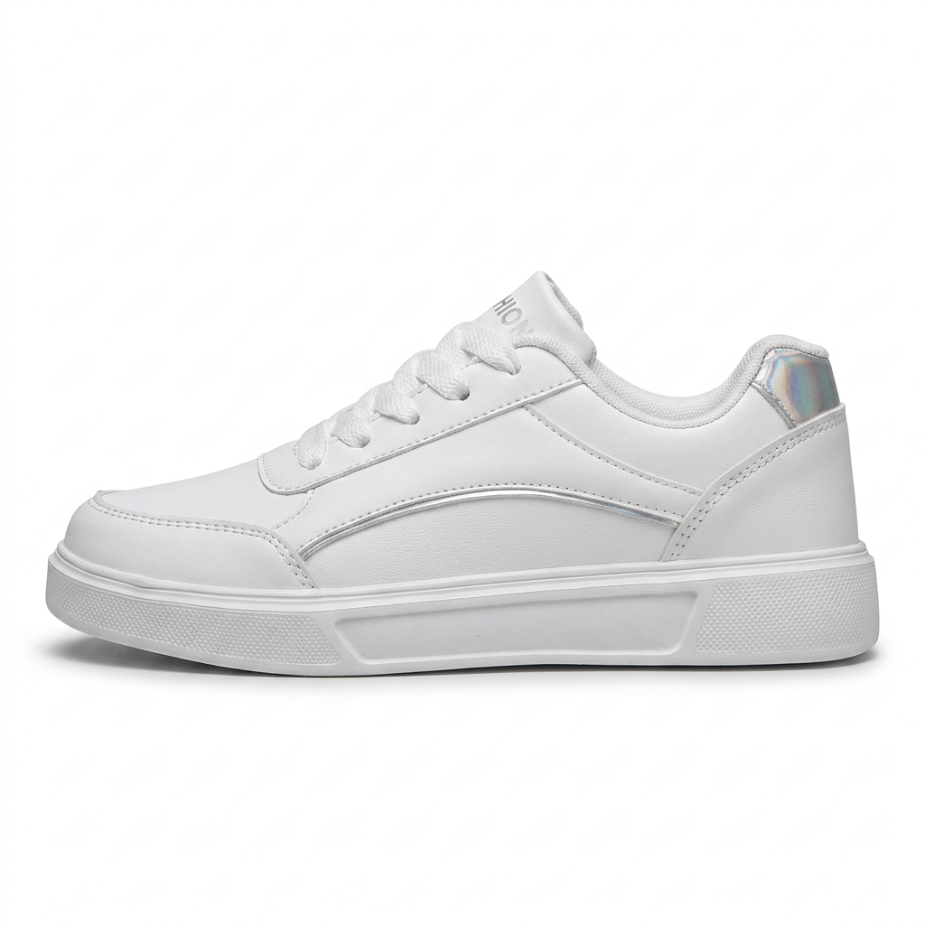 Stella — Platform Sneaker with Metallic Accents
