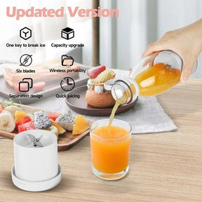 BlendWave – Compact Travel Juicer