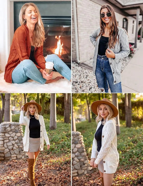 Velora – Chic Button Down Cardigan