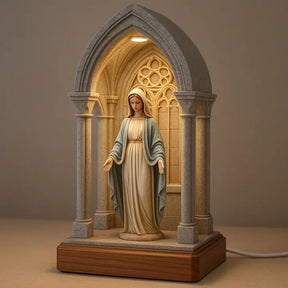 Heavenly Glow - Virgin Mary LED Devotional Lamp