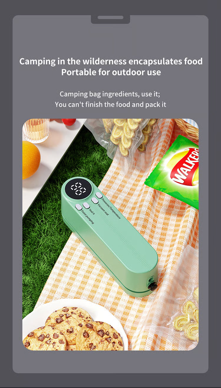 SealMate – Mini Wireless Vacuum Sealer