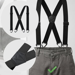 LockFit Elite – 4-Clip Suspenders