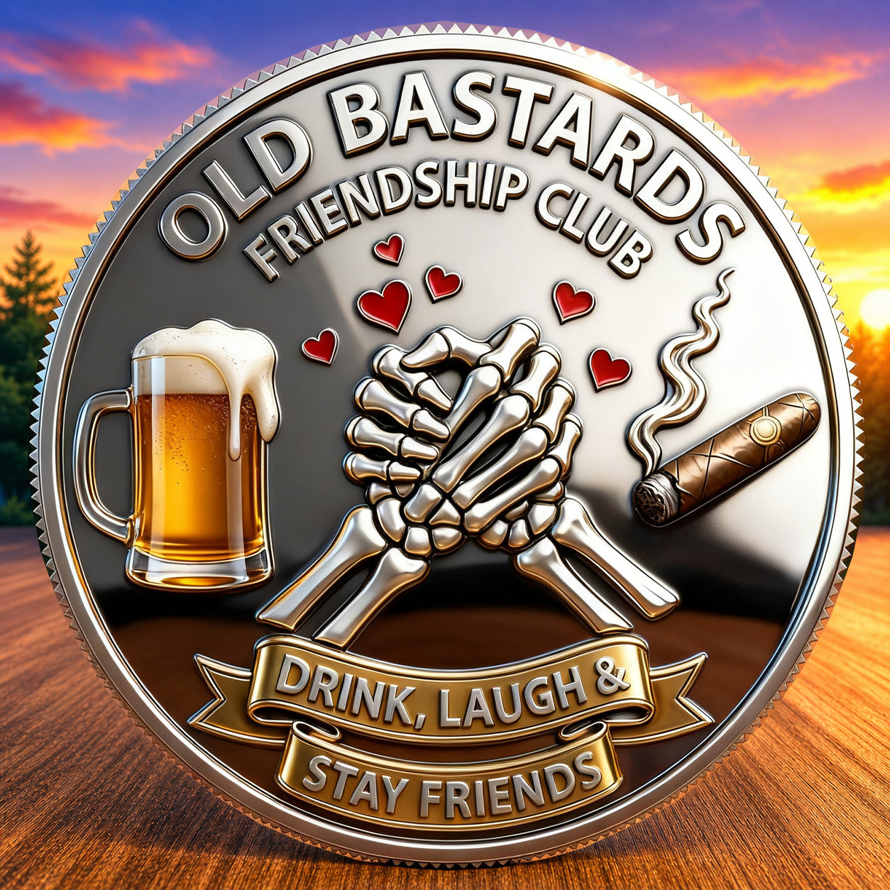 LoyalCrew – Brotherhood Challenge Coin