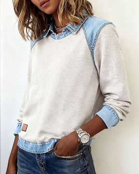BelleVibe – Women’s Fashion Lapel Blouse