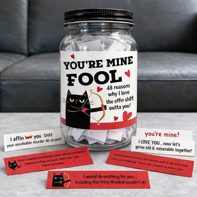 LoveJar – 48 Badass Love Notes Jar