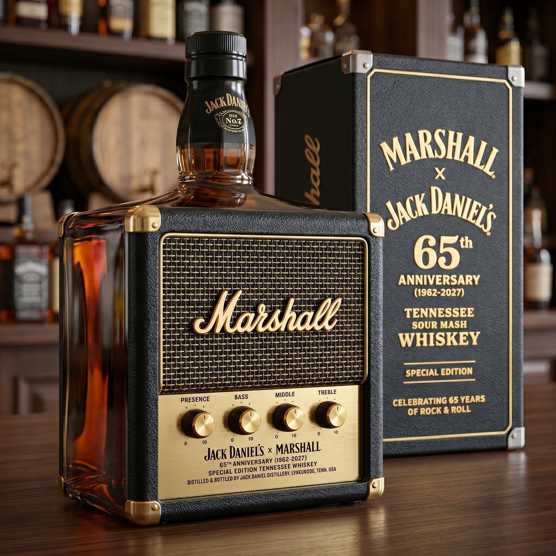 AMP65 - Marshall Legacy Whiskey Decanter
