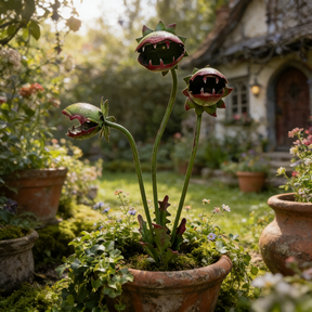 GardenWhim – Carnivorous Plant Metal Garden Stake