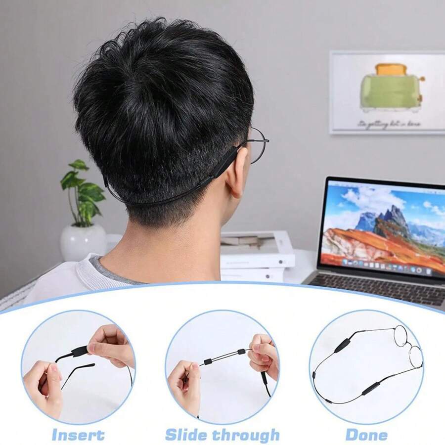 HoldOptic – Secure Silicone Eyewear Strap