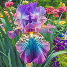 BloomAura – Exotic Tall Bearded Iris Flower
