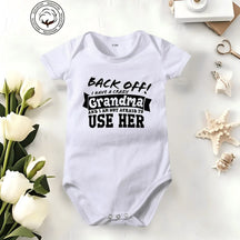 SnugglePrint – Grandpa Quote Baby Bodysuit