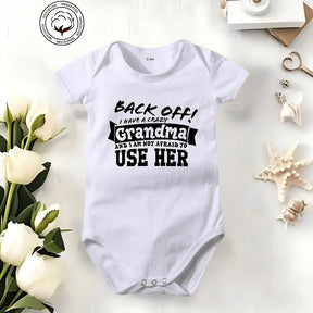 SnugglePrint – Grandpa Quote Baby Bodysuit