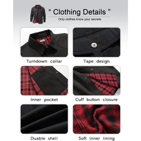 VistaWork – Versatile Flannel-Lined Utility Shacket