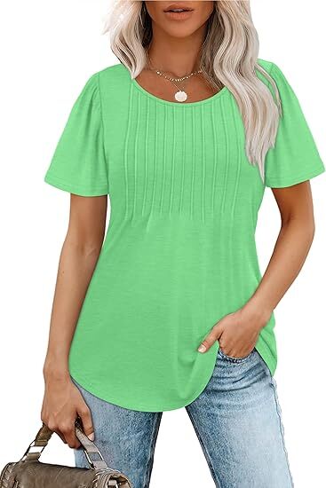 SoftMuse – Casual Dressy Summer Blouse