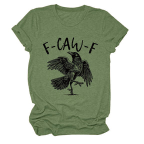 Cawlo – Crow Graphic T-Shirt