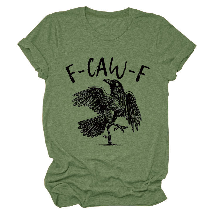 Cawlo – Crow Graphic T-Shirt