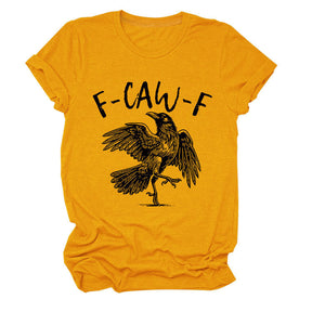 Cawlo – Crow Graphic T-Shirt