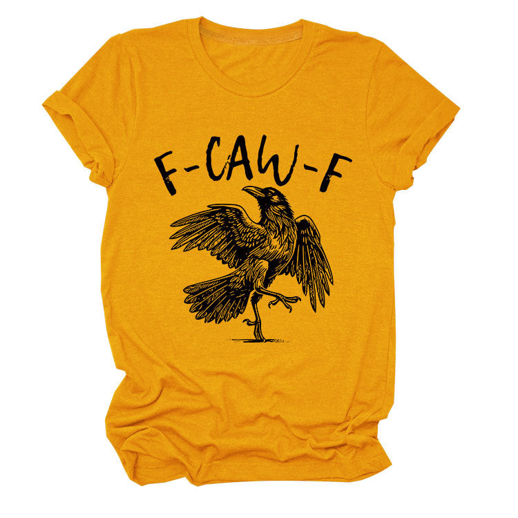 Cawlo – Crow Graphic T-Shirt