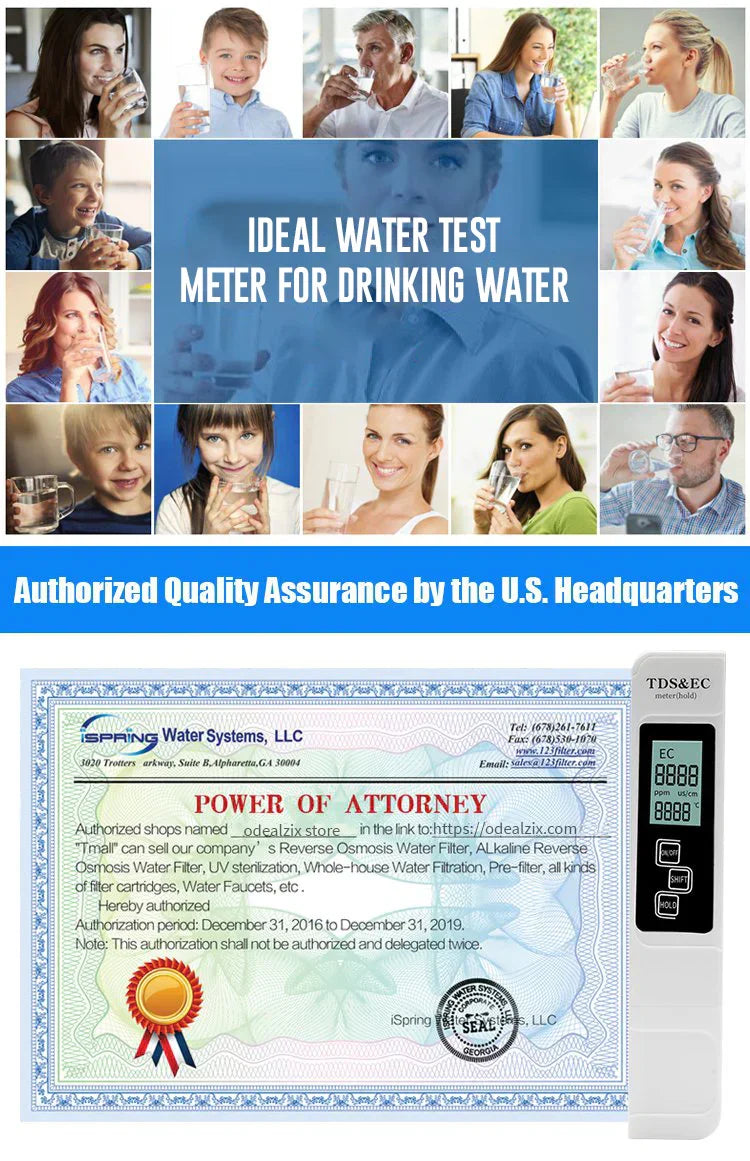 AuraPure – Digital TDS Water Quality Tester