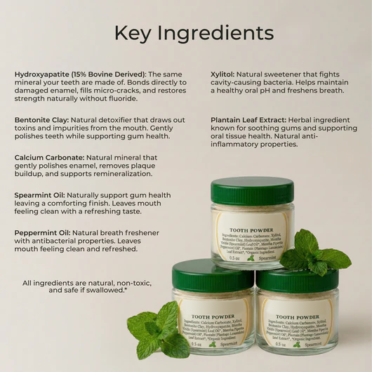 PureDent – Advanced Hydroxyapatite Oral Care Powder