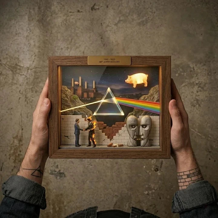 MemoraGlow – 60th Anniversary Diorama Lightbox Frame