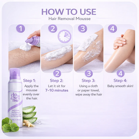 SilkPure – Instant Hair Removal Mousse