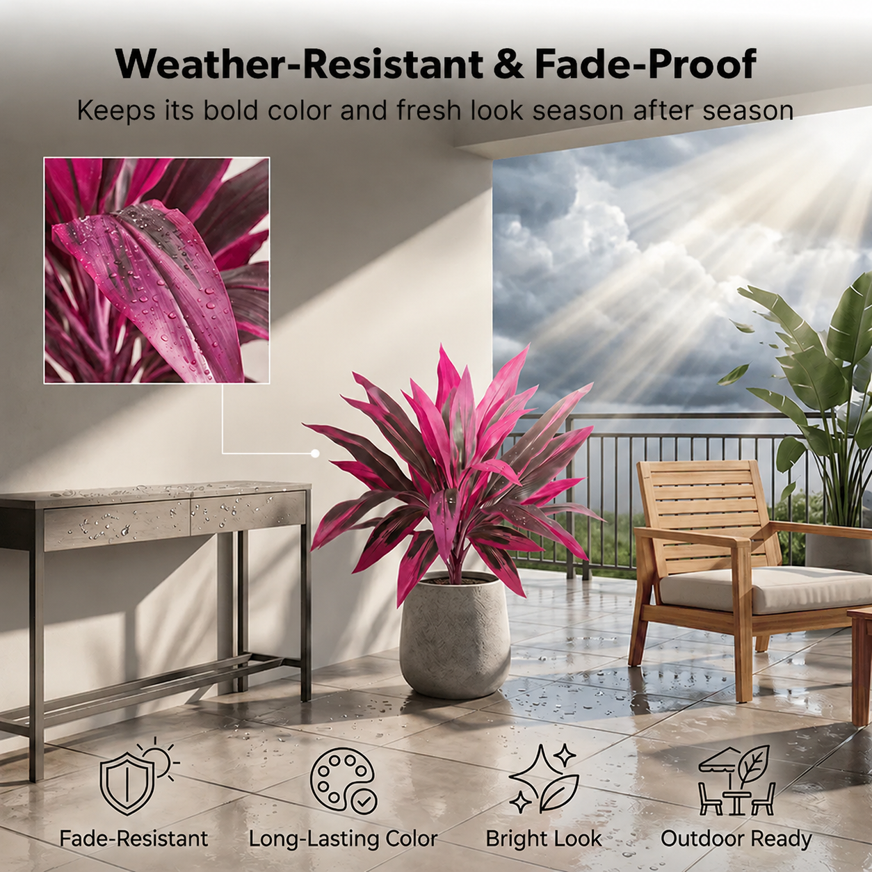 UrbanJungle – Artificial Tropical Plant Duo Set