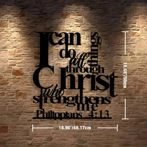 ChristStrength – Inspirational Scripture Wall Art
