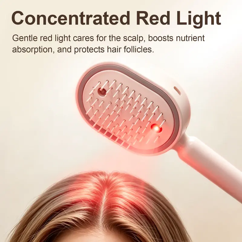 MistGlow – Hydrating Scalp Massage Hair Brush