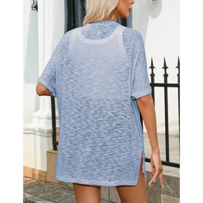 UrbanLayer – Short Sleeve Casual Solid Coat