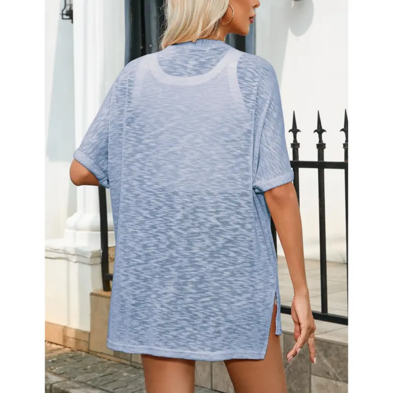 UrbanLayer – Short Sleeve Casual Solid Coat