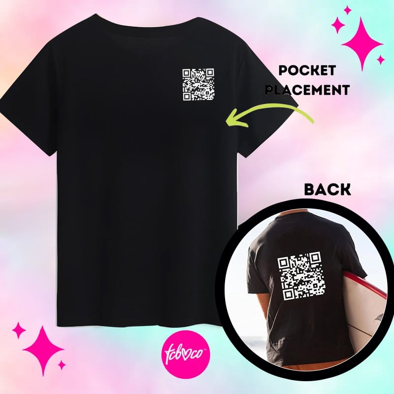 ScanMe – Funny QR Code Interactive T-Shirt