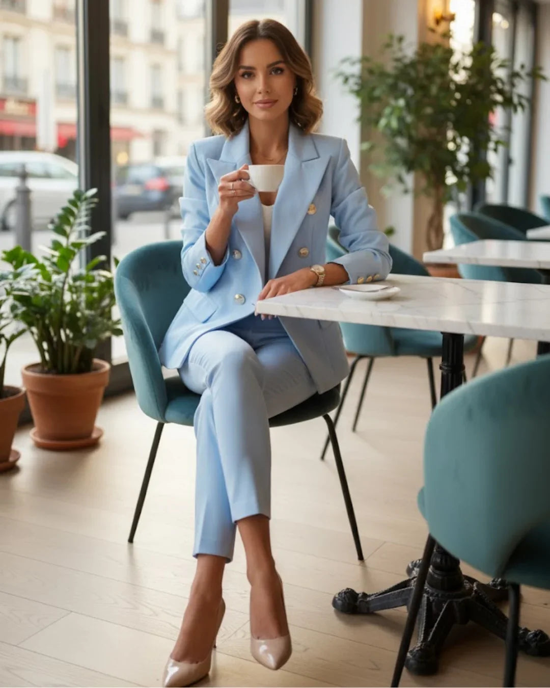 Cahrlot™ – Timeless Elegance in a Modern Two-Piece Set