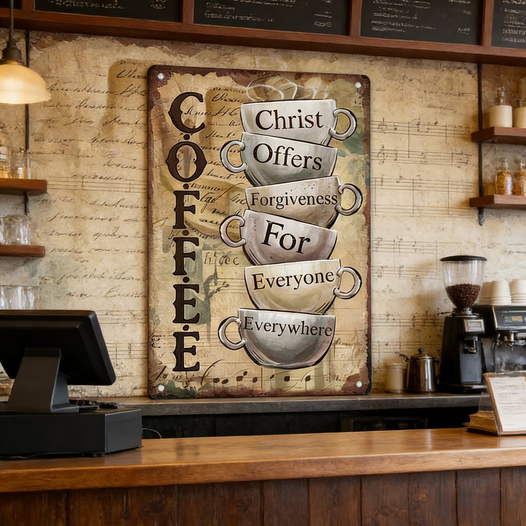 SoulLight – Faith Inspired Metal Wall Plaque