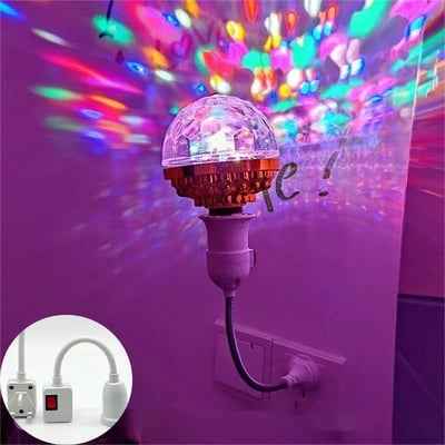 AuraParty – Colorful Rotating Disco Ball Light