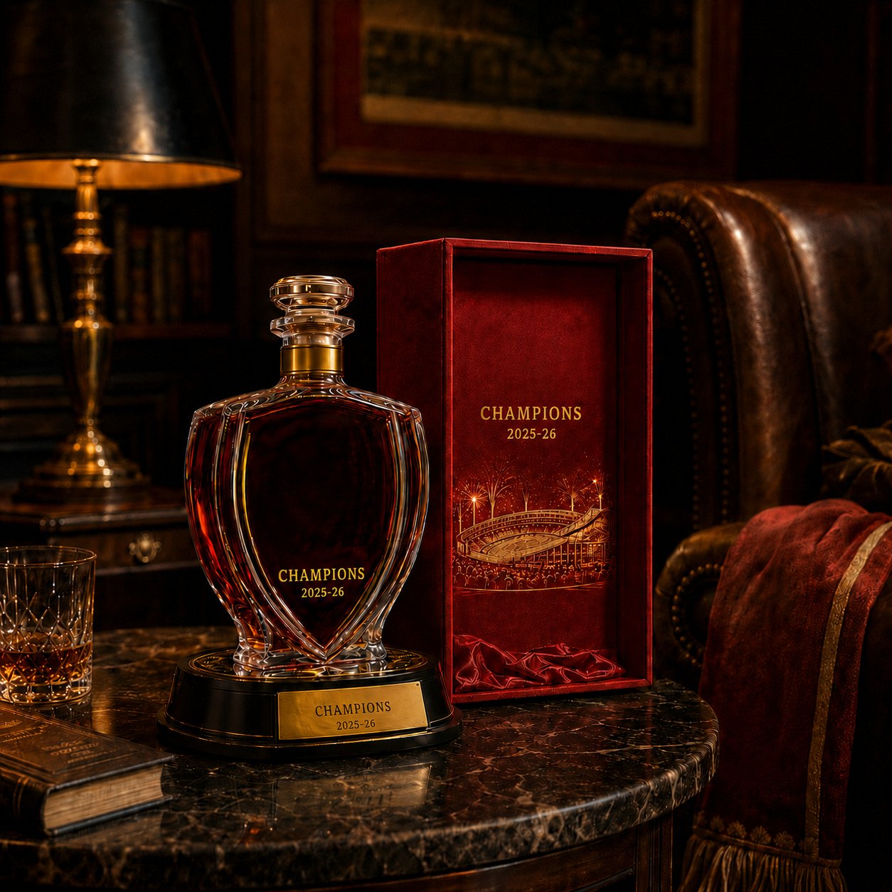 GunnerGlory - Champions Whiskey Decanter