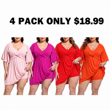 CurvaBelle – Plus Size Romper Dress