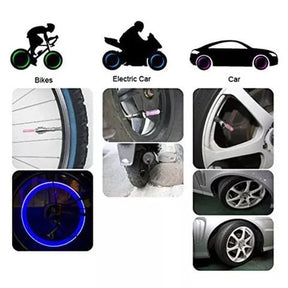 NeonSpin Lights – LED Tire Valve Glow