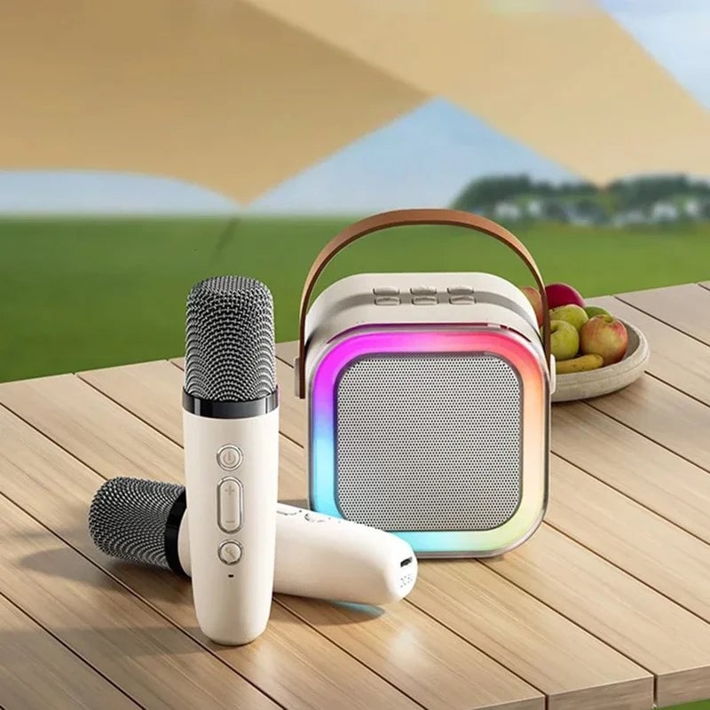 BeatVox – Mini Karaoke Speaker with Mics