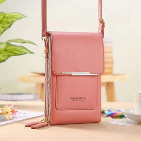 VistaPouch – Simple and Elegant Women’s Touchscreen Crossbody Phone Wallet