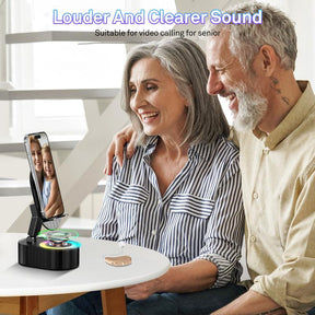 VibeDock – Cell Phone Stand with Sound Amplifier