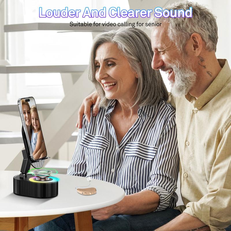 VibeDock – Cell Phone Stand with Sound Amplifier