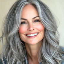VolumeGrace – Seamless Wavy Hair Topper Extension