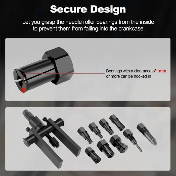 SteelGrip – Industrial Bearing Puller Tool Set