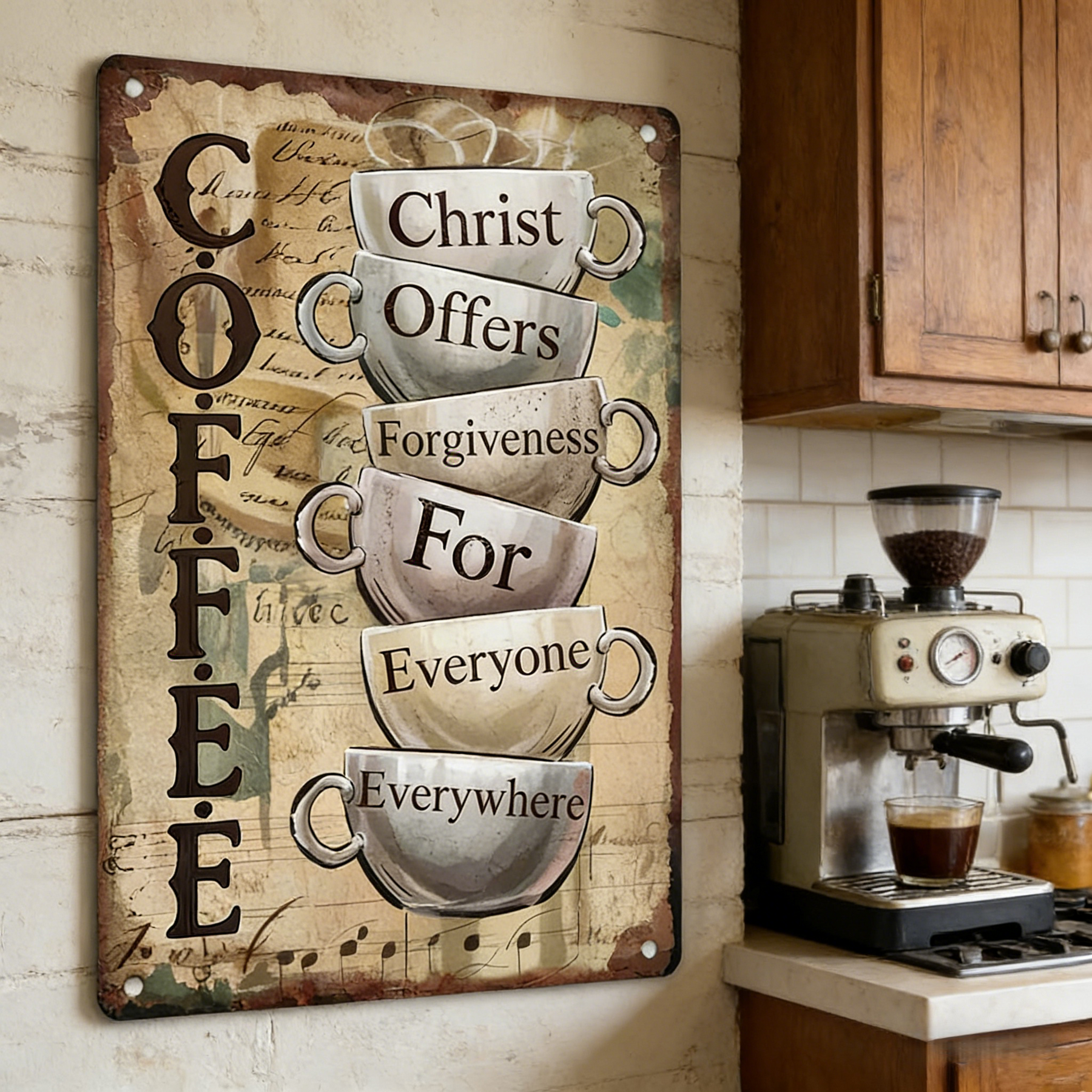 SoulLight – Faith Inspired Metal Wall Plaque