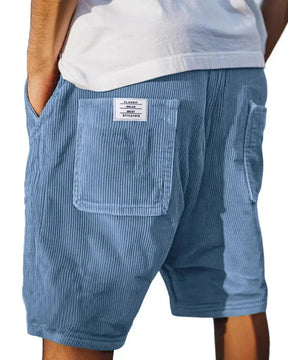Ridgeline — Corduroy Cargo Shorts for Men
