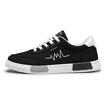 Pulseway — Canvas Sneaker with Heartbeat Detail